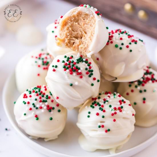 Peanut Butter Snowballs - Recipe photo by emilyenchanted