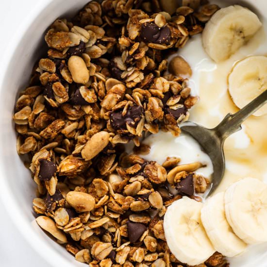 Peanut Butter Granola - Recipe photo by The Endless Meal
