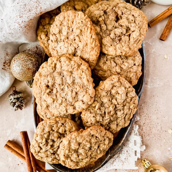 Snickerdoodle Oatmeal Cookies - Recipe photo by apaigeofpositivity