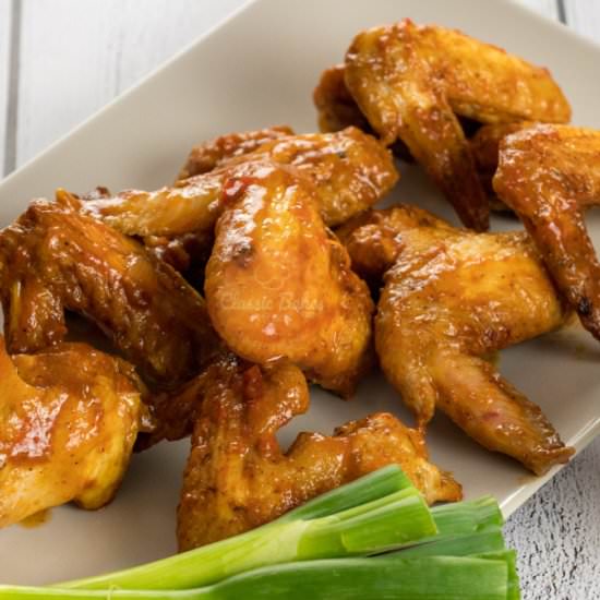 Air Fryer Buffalo Chicken Wings - Recipe photo by classicbakes