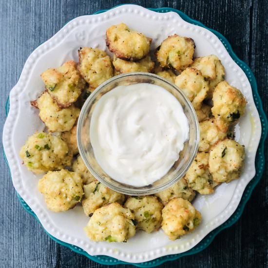 Easy Keto Mini Crab Cakes - Recipe photo by MyLifeCookbook