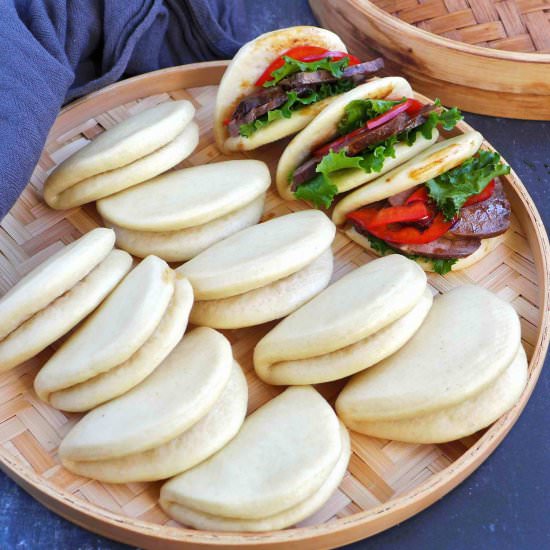 Steamed Bao Buns - Recipe photo by Red House Spice