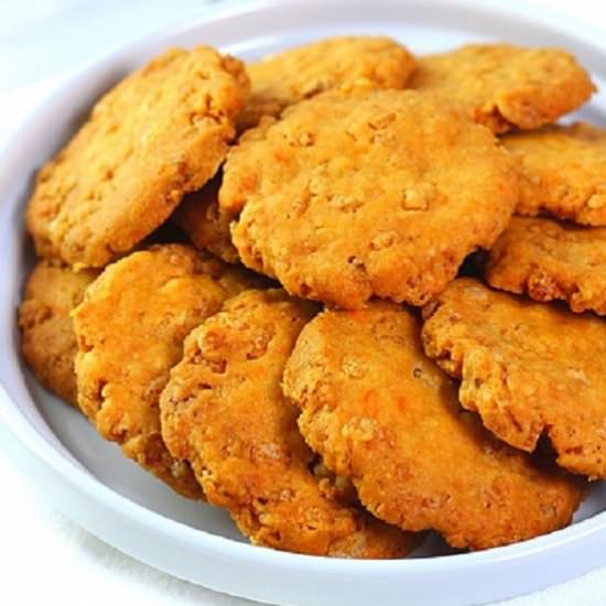 cheddar cheese crisps - Recipe photo by nowcookthis