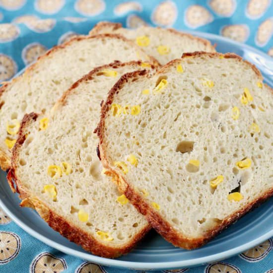 Yeasted Corn Bread - Recipe photo by karenskitchenstories
