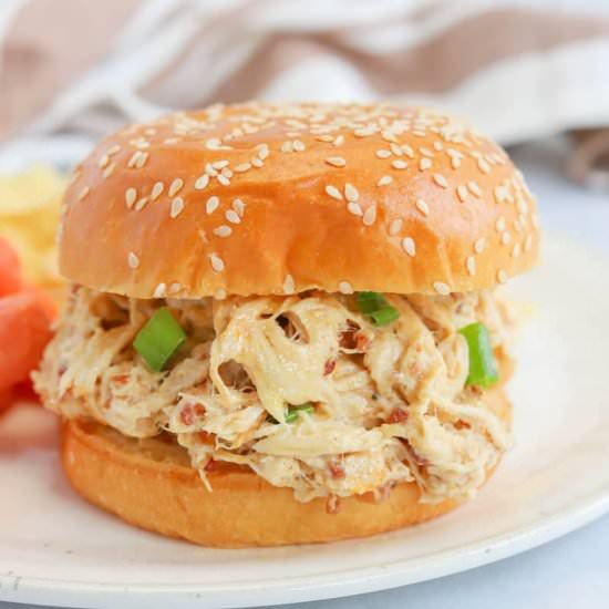 Crack Chicken Sandwich - Recipe photo by The Diary of a Real Housewife