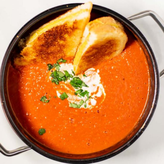 Tomato Soup - Recipe photo by contentednesscooking