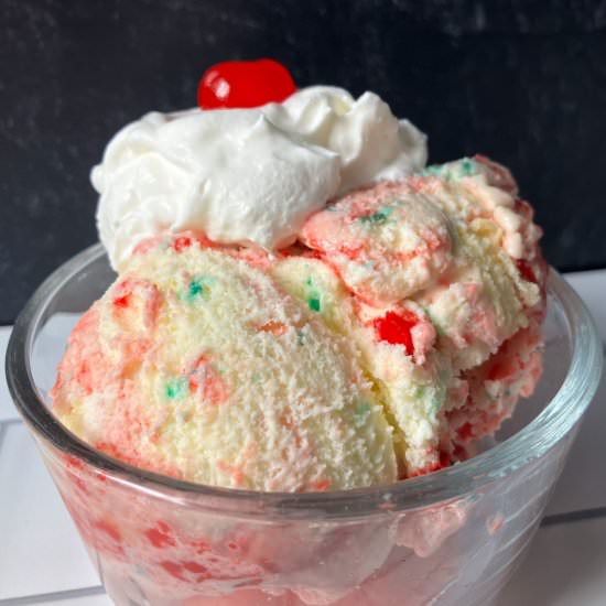 Christmas Tree Ice Cake Ice Cream - Recipe photo by summeryule.com