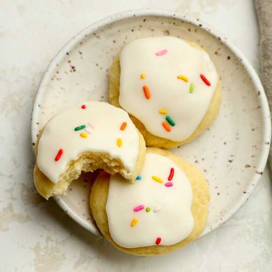 Italian Lemon Ricotta Cookies - Recipe photo by suebeehomemaker