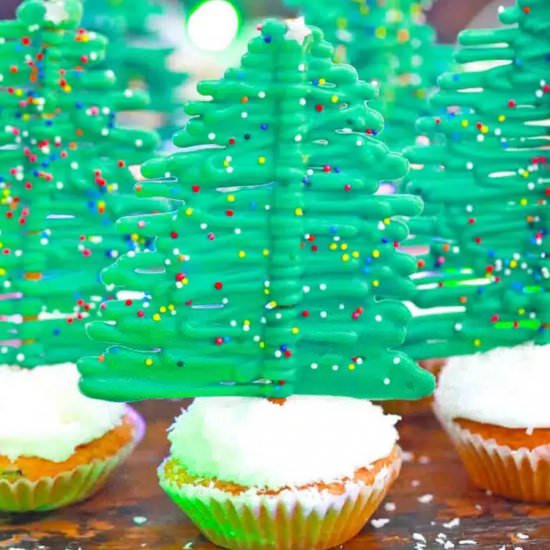 Christmas Tree Shaped Food - Recipe photo by peasandpeonies