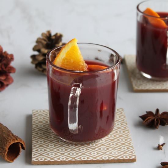 Mulled Wine (Glühwein) - Recipe photo by Paromita Mandal
