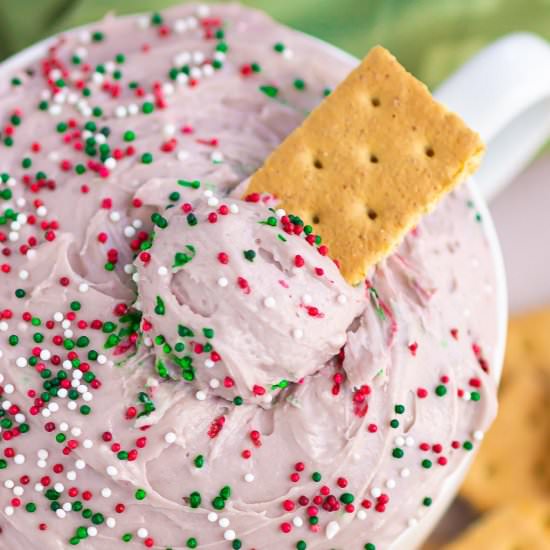 Christmas Sugar Cookie Dip - Recipe photo by pumpkinnspice