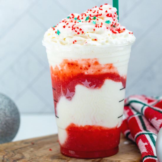 Santa Claus Frappuccino - Recipe photo by Wearenotmartha