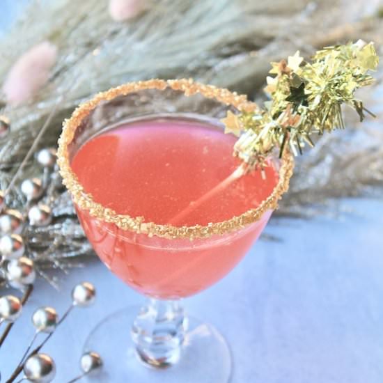 Champagne New Year's Eve Cocktail - Recipe photo by Red Wine Dragons