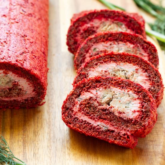 Beets roulade - Recipe photo by mecooks.com