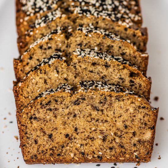 Tahini Banana Bread - Recipe photo by The Endless Meal
