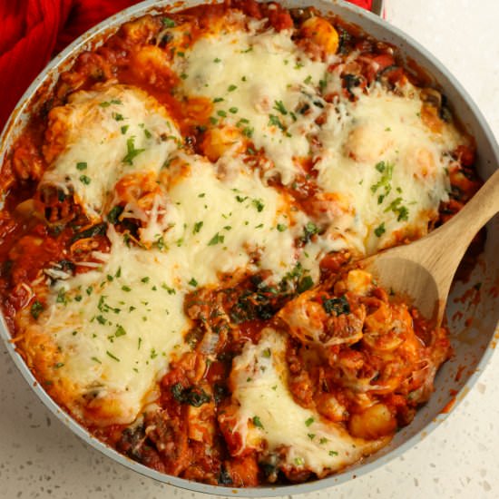 Cheesy Baked Gnocchi - Recipe photo by Small Town Woman