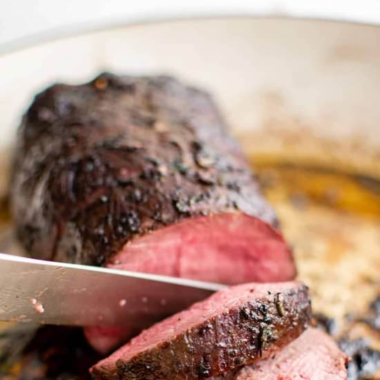 Roast Beef Tenderloin - Recipe photo by TheSaltyMarshmallow