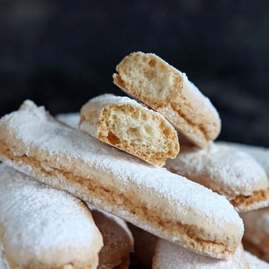 Gluten Free Savoiardi Biscuits - Recipe photo by glutenfreealchemist