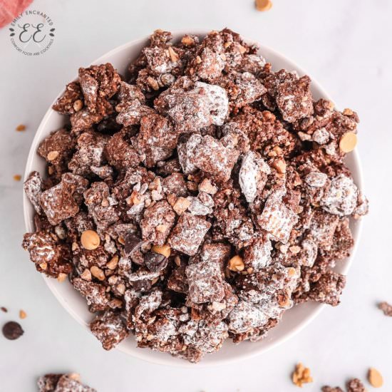 Dark Chocolate Muddy Buddies - Recipe photo by emilyenchanted