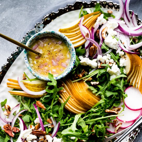 Pear and Rocket Salad - Recipe photo by shutterandmint