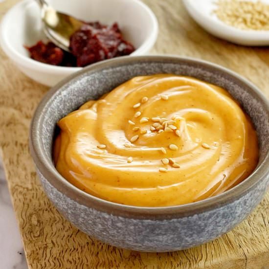 Gochujang Mayonnaise - Recipe photo by chef not required