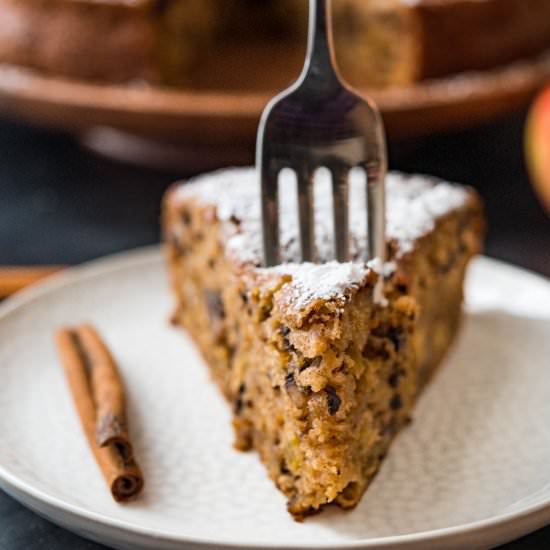 Apple Cinnamon Cake - Recipe photo by garlic and zest