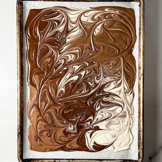 marbled chocolate bar bark - Recipe photo by sheri silver