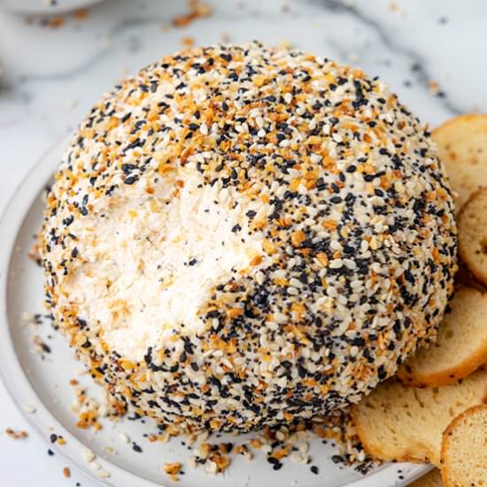 Everything Bagel Cheese Ball - Recipe photo by bellyfull