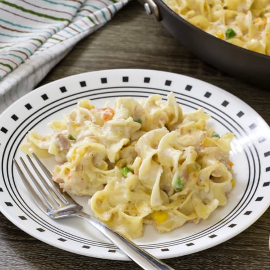 homemade tuna helper creamy pasta - Recipe photo by mindyscookingobsession