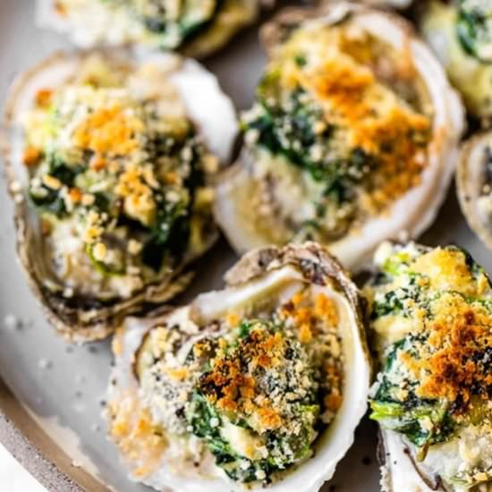 Oysters Rockefeller - Recipe photo by Skinnytaste