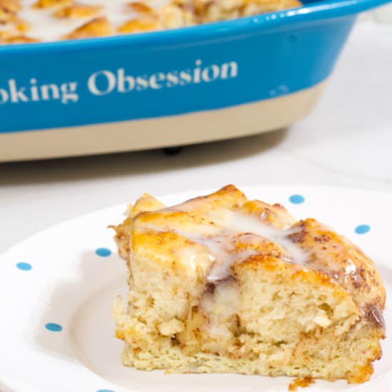cinnamon roll breakfast casserole - Recipe photo by mindyscookingobsession