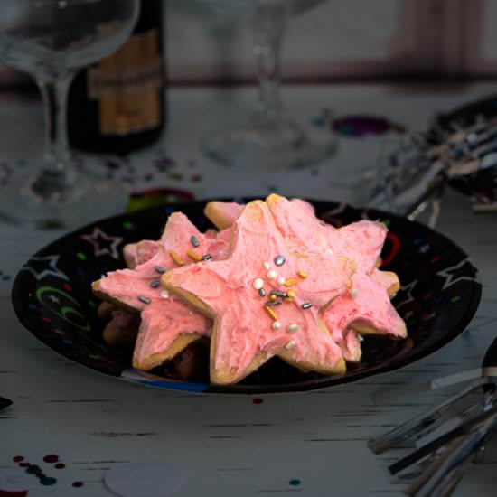 Happy New Year 2023 Cookies - Recipe photo by Mycookiejourney