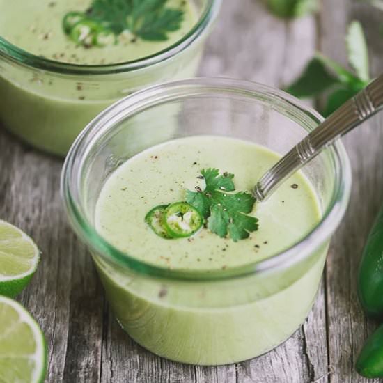 Rockyard Cream of Jalapeno Soup - Recipe photo by Mytastybuds