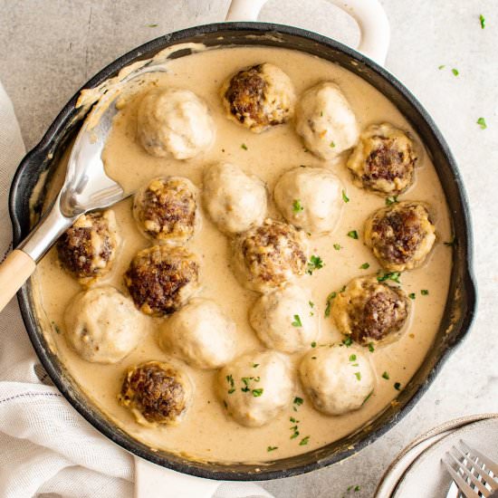 Swedish Meatballs - Recipe photo by theforkedspoon