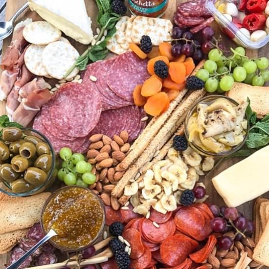 Making an Epic Charcuterie Board - Recipe photo by Skinnytaste