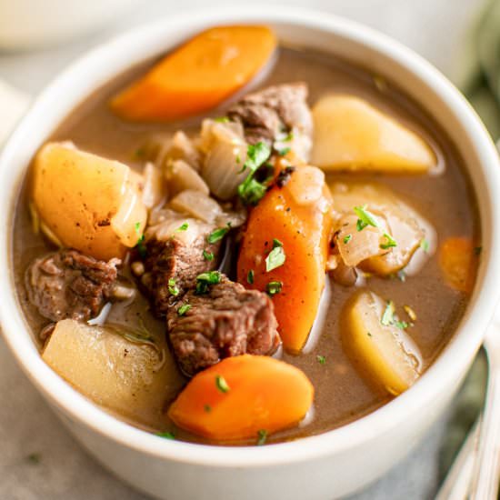 Beef Stew - Recipe photo by theforkedspoon