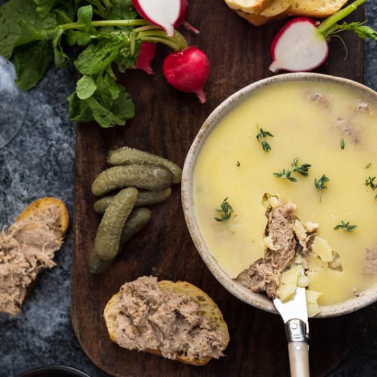 Rillettes of Pork - Recipe photo by garlic and zest