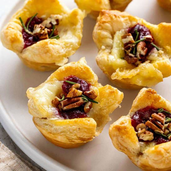 Cranberry Brie Bites - Recipe photo by Jessica Gavin