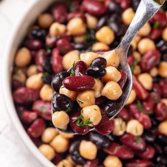Simple and Easy Bean Salad - Recipe photo by allweeat
