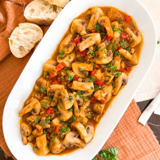 Spanish Mushrooms - Recipe photo by Spain on a Fork