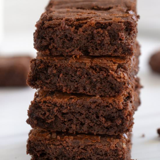 Dairy Free Brownies - Recipe photo by fitandfull