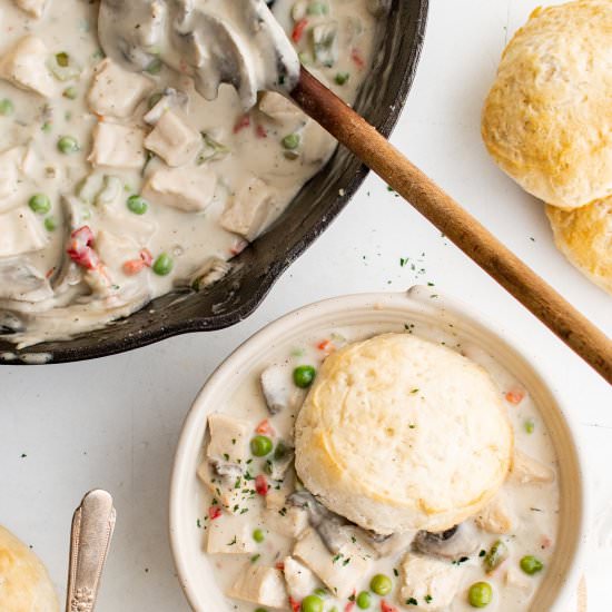 Chicken a la King - Recipe photo by theforkedspoon