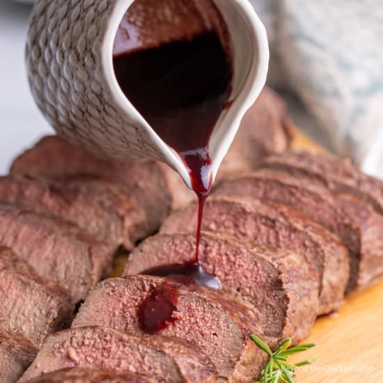Port Wine Sauce - Recipe photo by BeyondtheCoop