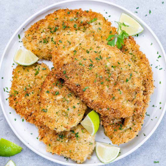 EASY CHICKEN MILANESE - Recipe photo by healthyfitnessmeals