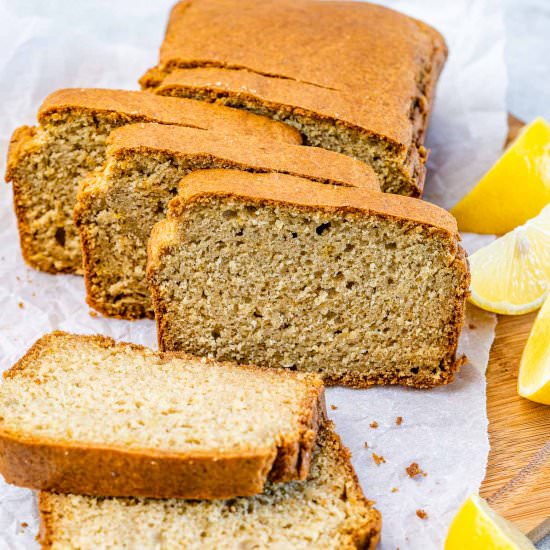 HEALTHY LEMON LOAF - Recipe photo by healthyfitnessmeals