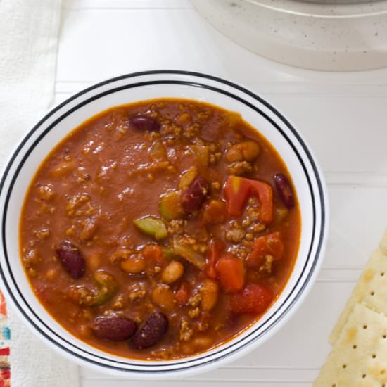 chili with beans - Recipe photo by mindyscookingobsession