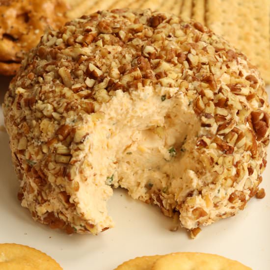 Classic Cheese Ball - Recipe photo by Small Town Woman