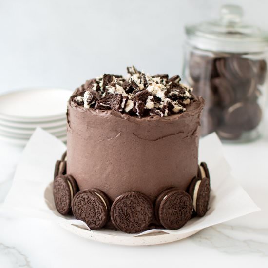 Black Cocoa Oreo Cake - Recipe photo by mimibakesphotos