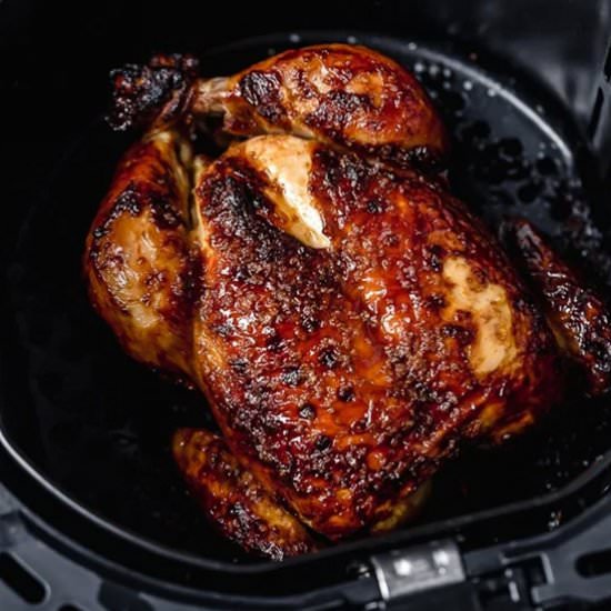 Buttermilk Air Fryer Whole Chicken - Recipe photo by Skinnytaste