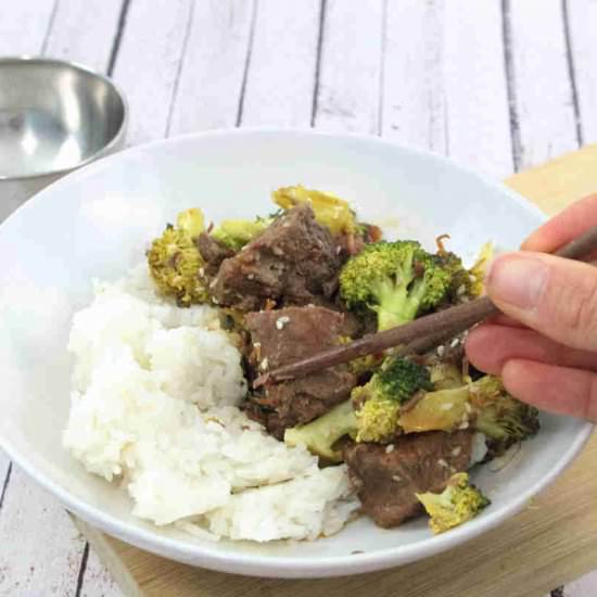 Beef And Broccoli Crockpot Recipe - Recipe photo by Fitasamamabear